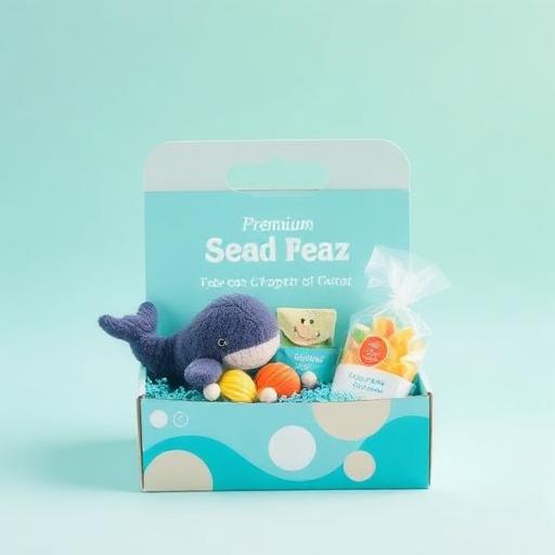 Ocean themed personalised treat box